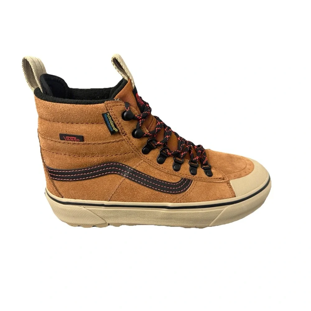 Vans‎ UnisexSk8 Hi MTE Waterproof Insulated Glazed Ginger Shoes Boots Size 7 New